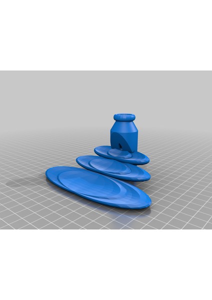 Geri Akış Tütsü Brülörü (Adımlar) (Sadece Plastik Aparattır) 3D modelleri