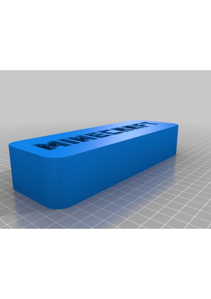Minecraft Logo Lambası (Sadece Plastik Aparattır) 3D indirimleri