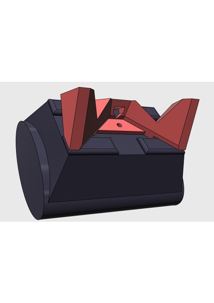 Aet HT-200 Için Surround Hoparlör Tavan Braketi (Sadece Plastik Aparattır) 3D modelleri