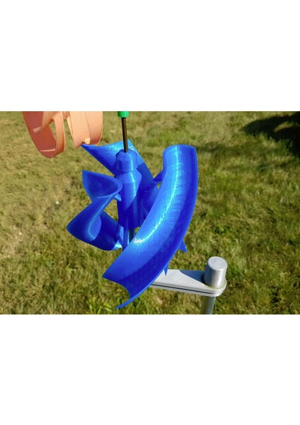 Rüzgar Türbini Savoniov Helix - Remix (Sadece Plastik Aparattır) 3D fırsatları