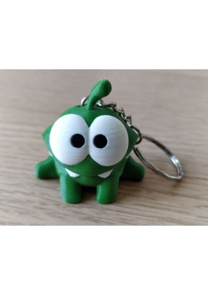 Om Nom Keychain (Çok Malzemeli) (Sadece Plastik Aparattır) 3D fiyatları