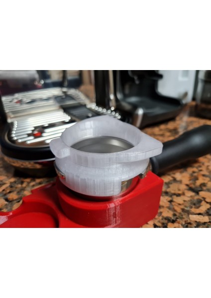 54MM Breville Bambino Plus Portafilter Için Huni - Smart Grinder Pro Tutucuya Uygun (Sadece Plastik Aparattır) 3D indirimleri