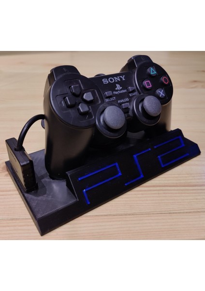 Ps2 Dualshock Denetleyici Stand Playstation 2 Logosu (Sadece Plastik Aparattır) 3D fiyatları