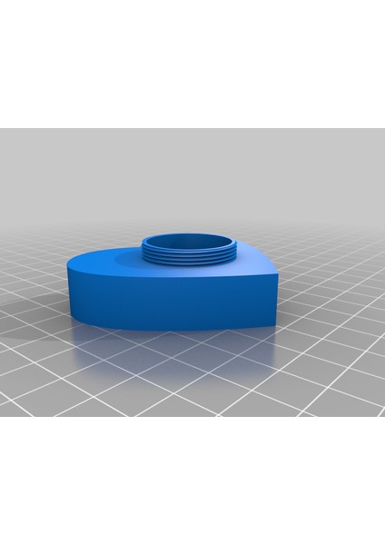 Yüzükler ve Takılar Için Vida Kapaklı Kalp Kutusu - Sevgililer Günü #1 (Sadece Plastik Aparattır) 3D modelleri