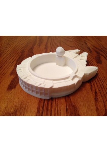 Millennium Falcon Candy Cans ile Uydu Kaşıkla #countertopchallenge (Sadece Plastik Aparattır!!!) 3D fırsatları