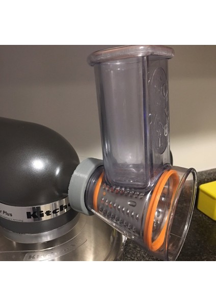 T-Fal Shredder-Kitchenaid Mikser Tahrik Bağlantı Noktası Adaptörü (Sadece Plastik Aparattır!!!) 3D