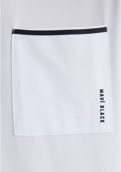 Mavi Black Baskılı Beyaz Tişört 0611834-620
