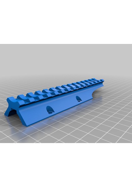 Mp5 En Iyi Picatinny Ray Montajı (Sadece Plastik Aparattır!!!) 3D modelleri