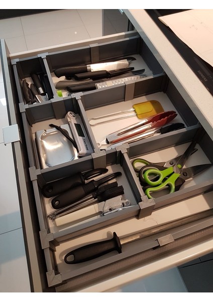 Çekmece Organizatör Sistemi (Sadece Plastik Aparattır!!!) 3D