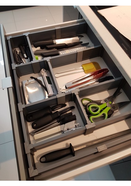 Çekmece Organizatör Sistemi (Sadece Plastik Aparattır!!!) 3D fiyatları