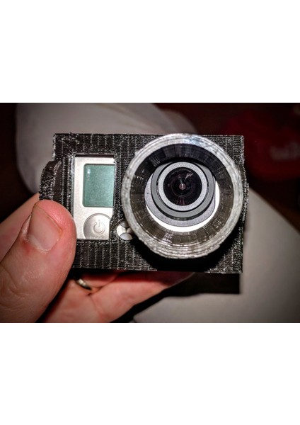 Gopro (Eski Modeller) Ila 1.25 "teleskop Adaptörü (Sadece Plastik Aparattır!!!) 3D modelleri