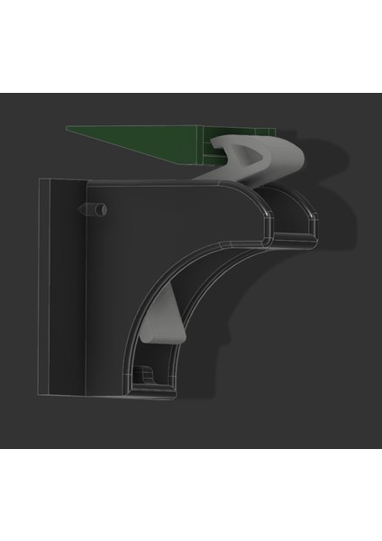 Manyetik Bebek Geçirmez Çekmece Kilidi (Sadece Plastik Aparattır!!!) 3D modelleri