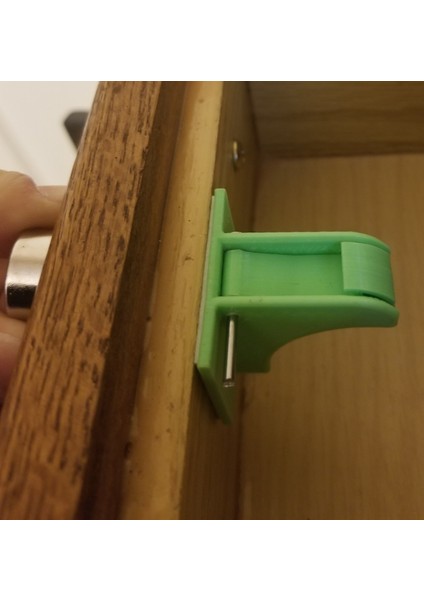Manyetik Bebek Geçirmez Çekmece Kilidi (Sadece Plastik Aparattır!!!) 3D indirimleri