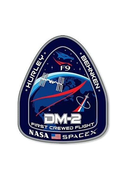Nasa Spacex Ilk Mürettebat Uçuş Dm-2 Yaması Çok Molor (Sadece Plastik Aparattır!!!) 3D modelleri
