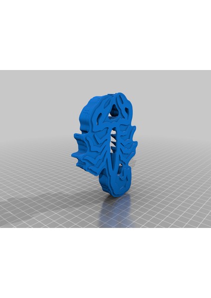 Akrep Kurabiye Kesici (Sadece Plastik Aparattır!!!) 3D indirimleri
