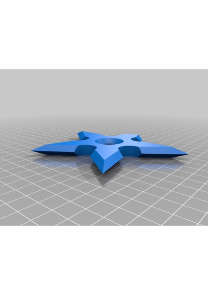 Ninja Yıldız Mıknatısı (Sadece Plastik Aparattır!!!) 3D modelleri
