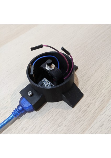 Dramatik USB Düğmesi (Sadece Plastik Aparattır!!!) 3D modelleri