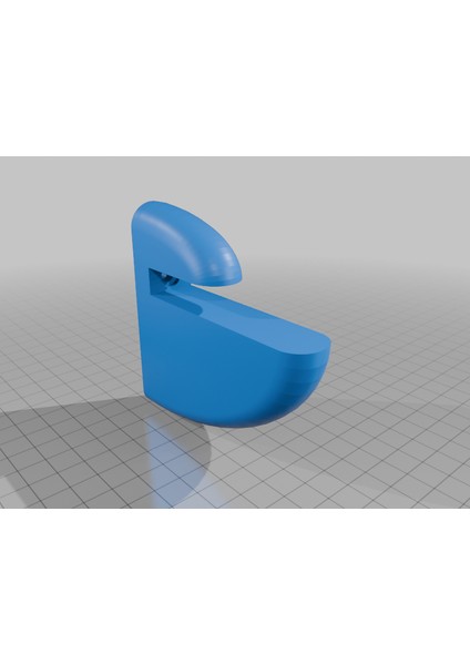 1,5 cm Kalınlığında Raf Desteği (Sadece Plastik Aparattır!!!) 3D modelleri
