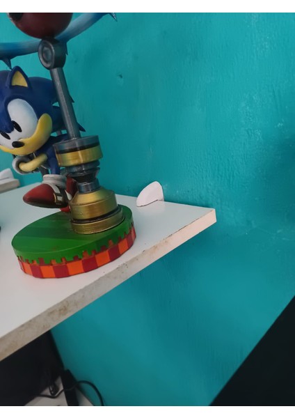 1,5 cm Kalınlığında Raf Desteği (Sadece Plastik Aparattır!!!) 3D indirimleri