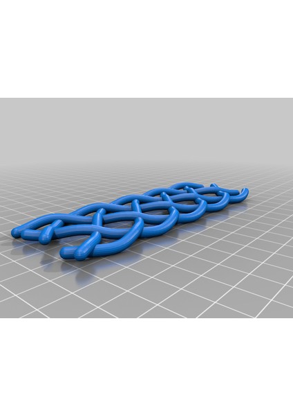 Kodlu Beş Telli Düz Örgü (Sadece Plastik Aparattır!!!) 3D fiyatları