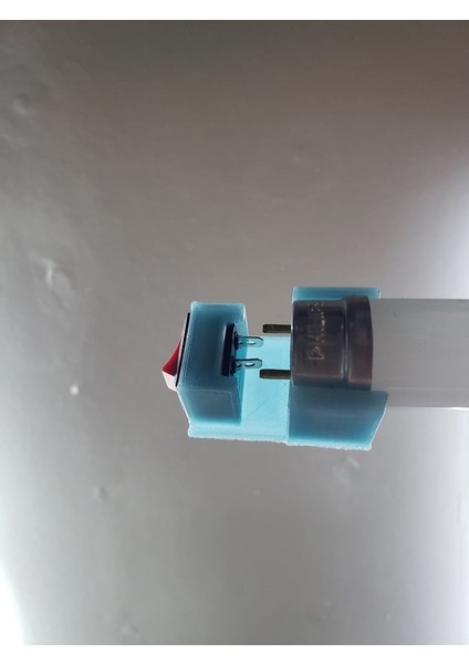 LED Tüp Tabanı (Sadece Plastik Aparattır!!!) 3D modelleri