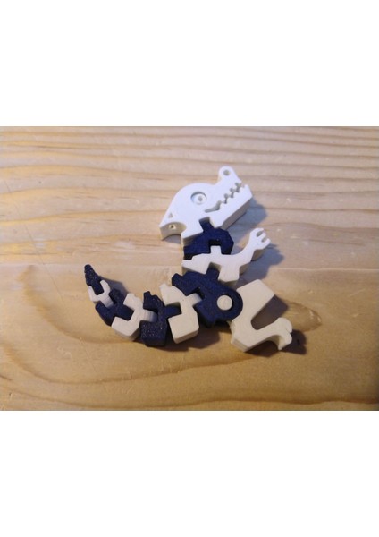 Flexi Dino Keychain Remix (Sadece Plastik Aparattır!!!) 3D fırsatları