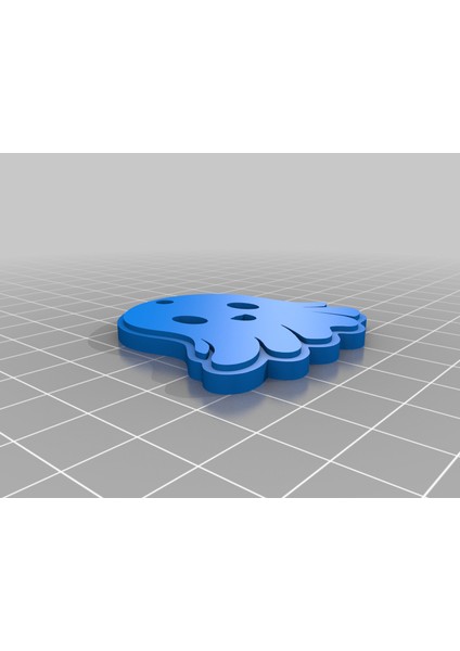 Cadılar Bayramı Hayalet Keychain Keyasyon - 3 Hayalet Karakter (Sadece Plastik Aparattır!!!) 3D modelleri