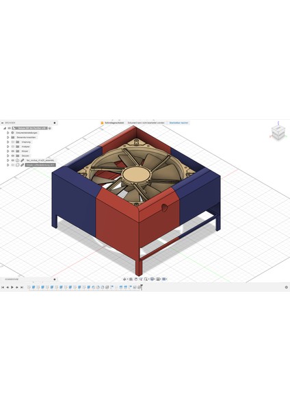 Noctua NF-A20 5V Pwm ve Mann-Filter Fp 26 009 ile Sessiz Dıy Yatak Odası Hava Temizleyici (Sadece Plastik Aparattır!!!) 3D modelleri