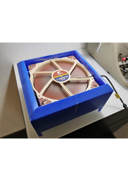 Noctua NF-A20 5V Pwm ve Mann-Filter Fp 26 009 ile Sessiz Dıy Yatak Odası Hava Temizleyici (Sadece Plastik Aparattır!!!) 3D indirimleri
