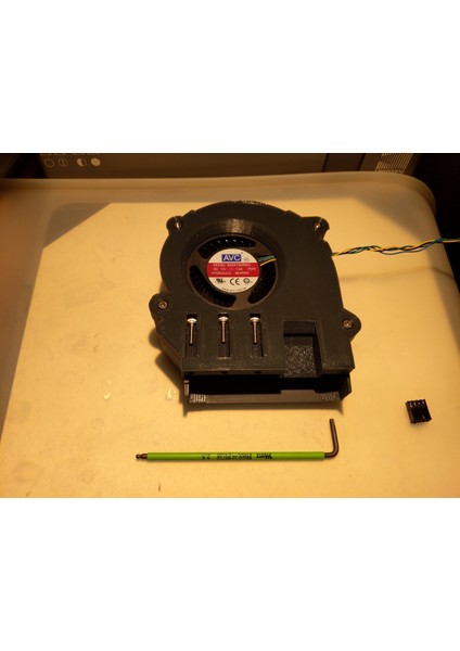 Tesla P40 Radyal Fan Örtüsü (Sadece Plastik Aparattır!!!) 3D fırsatları