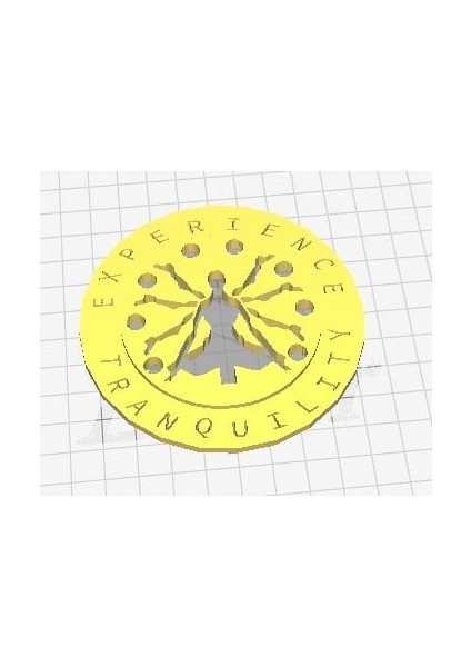 Zenyatta Madeni Para/şablon (Sadece Plastik Aparattır!!!) 3D