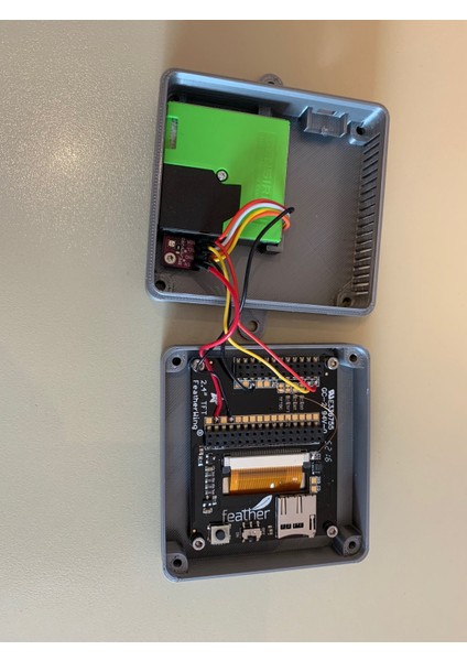 ESP32 Hava Durumu Istasyonu (BME280, SPS30) (Sadece Plastik Aparattır!!!) 3D fırsatları