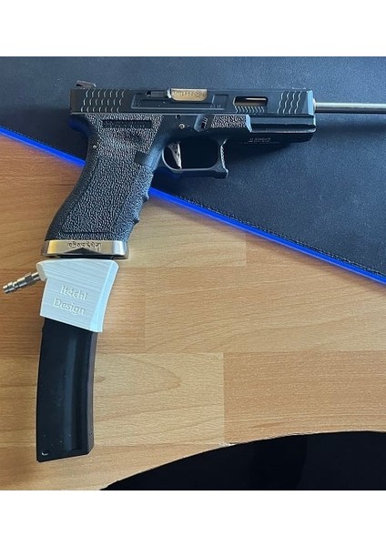 Glock Hpa Mp5 Adaptörü Açıklamayı Kontrol Edin !!! (Sadece Plastik Aparattır!!!) 3D