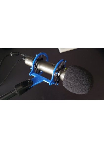 Mikrofon Şok Mount Samson Q2U (Sadece Plastik Aparattır!!!) 3D modelleri