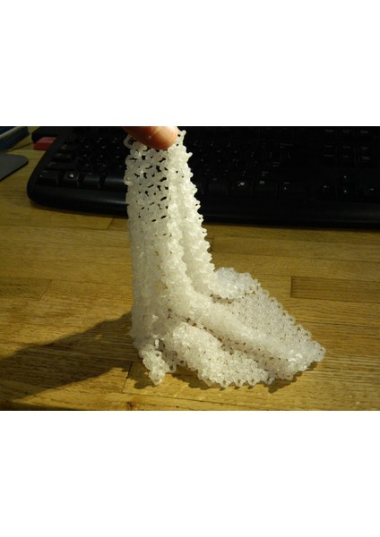 Ince Örgü Zincirleme (Sadece Plastik Aparattır!!!) 3D fırsatları