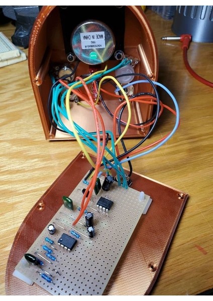 Eski Timey Radyo Mini Gitar Amfisi (Sadece Plastik Aparattır!!!) 3D indirimleri