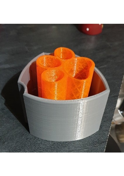 Pençe Devriye Tarzı Kalem Kutusu (Sadece Plastik Aparattır!!!) 3D modelleri