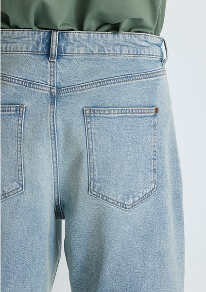 Isac 90lar Vintage Açık Mavi Jean Şort 0410679-87140