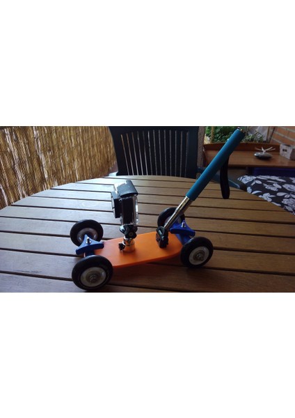 Gopro ve Mobius Action Cam Için Dolly (Sadece Plastik Aparattır!!!) 3D