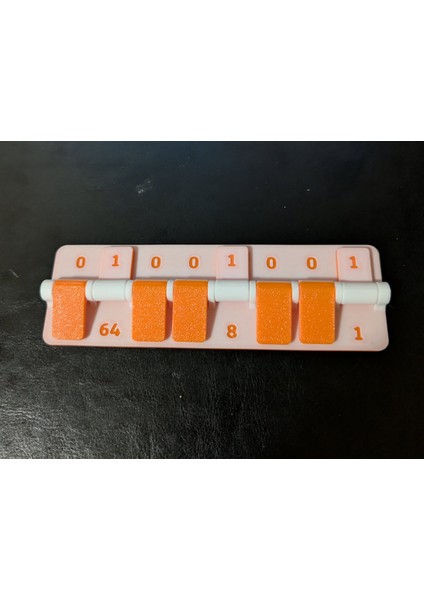 Ip Ikili Ila Ondalık Dönüştürücü - Basın ve Klips (Sadece Plastik Aparattır!!!) 3D