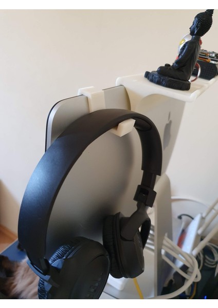 Kulaklık Tutucu iMac (Sadece Plastik Aparattır!!!) 3D indirimleri
