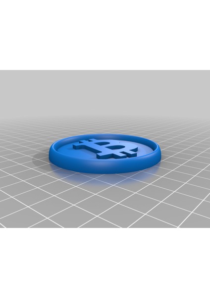 Bitcoin Nfc Madeni Para / Etiket (Sadece Plastik Aparattır!!!) 3D fiyatları