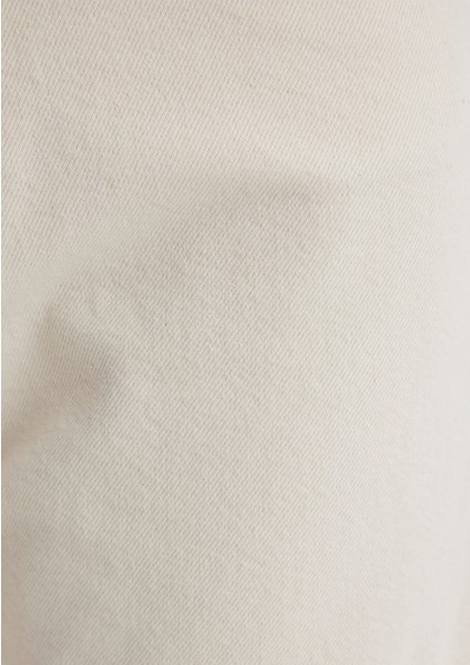 Verna Mavi Premium Krem Jean Şort 1410059-87082