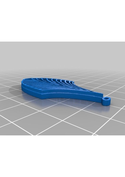 L Ambulya Art Deco Küpe (Sadece Plastik Aparattır!!!) 3D
