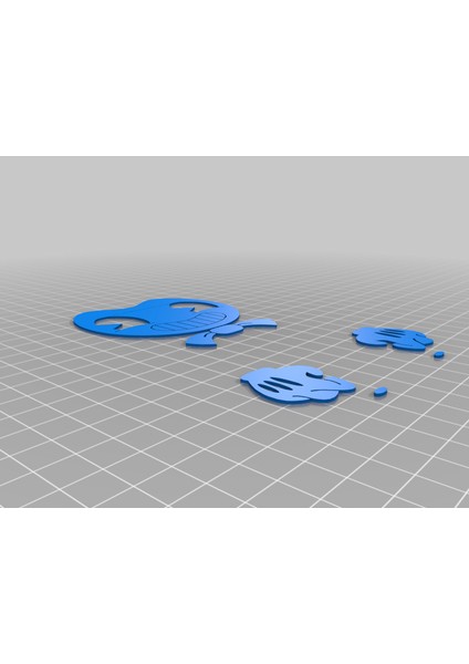 Bükülmüş (Sadece Plastik Aparattır!!!) 3D indirimleri