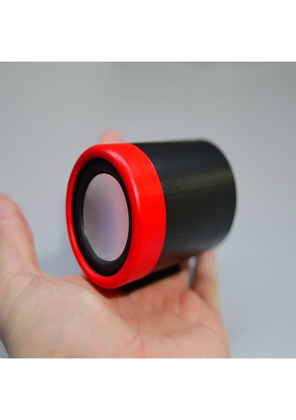 Pasif Radyatörlü Mini Bluetooth Hoparlör (Sadece Plastik Aparattır!!!) 3D