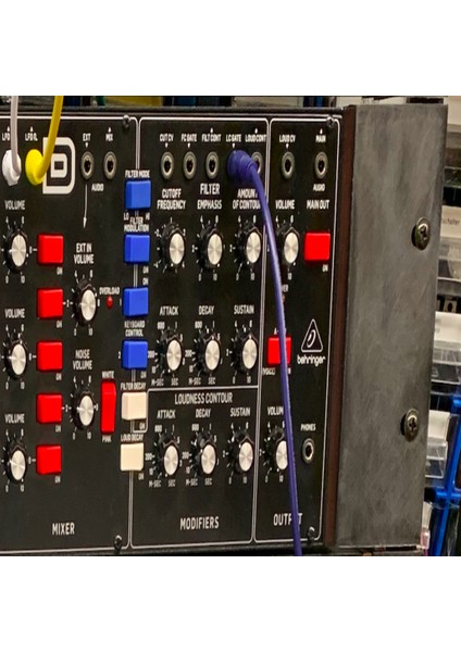 Raf Kulakları Behringer - Model D, Wasp Deluxe Bir Kedi (Sadece Plastik Aparattır!!!) 3D