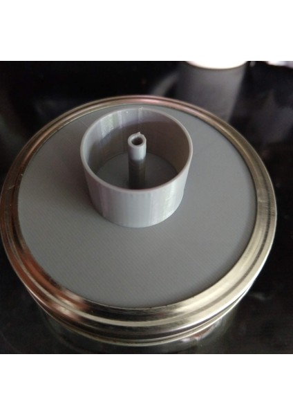 Top Kavanoz Geniş Ağız Fermantasyon Hava Kilidi (Sadece Plastik Aparattır!!!) 3D modelleri