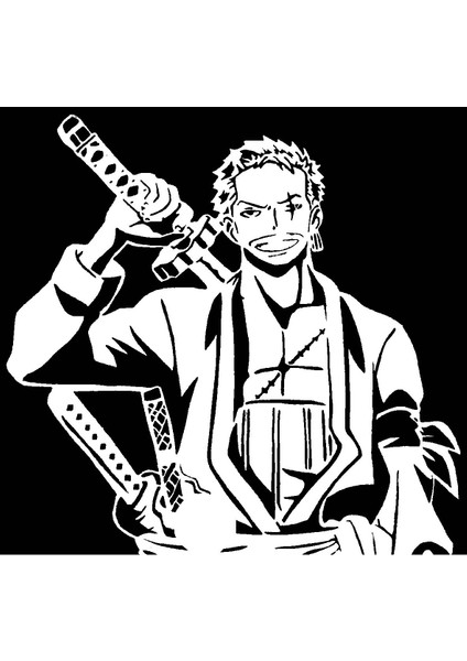 2d Roronoa Zoro (Zo) (Sadece Plastik Aparattır!!!) 3D
