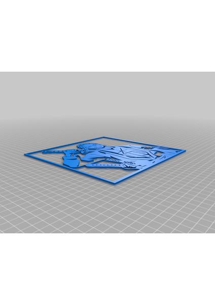 2d Roronoa Zoro (Zo) (Sadece Plastik Aparattır!!!) 3D